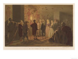 English Tourists Including Edward VII and Alexandra in the Tomb of the Kings