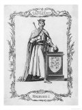 Richard I the Lionheart English King Full Length Portrait