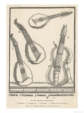 Buy 1, Bandoer 2, Orpheoreon 3, Penoreon 4, Lyra Da Gamba at AllPosters.com