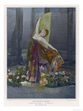 Valentine Petit French Dancer as le Papillon in 