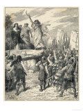 Buy Druids Incite Britons to Oppose the Landing of the Roman Invaders at AllPosters.com