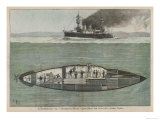 Buy The Gustave Zede, One of the World's First Successful Submarines Performing at AllPosters.com