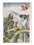 The Mischievous Monkey Fairy, God Sun Hou-Tzu is Born from a Rock
