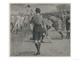 Penalty Kick Sails Between the Posts Giving Wales a 9-8 Victory Over England