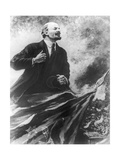 Lenin Making a Rousing Speech