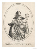 Mary Frith Aka Moll Cutpurse a Notorious Master Thief and an Ugly Who Frequently Dressed as a Man