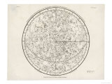 Buy The Northern Hemisphere Including the Signs of the Zodiac at AllPosters.com