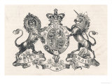 The Royal Coat of Arms of Queen Victoria