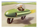 Motor Cycle Driven by Atomic Power
