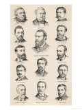 The Leaders of the Irish Parliamentary Party Including Charles Stewart Parnell
