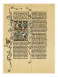 Illuminated Manuscript Known as the Wenzelbibel