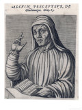 Buy Alcuin (Anglo-Saxon: Ealhwine, Adopted the Surname Flaccus) Anglo-Saxon Scholar at AllPosters.com