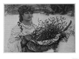 Buy Druid Priestess with Sacred Mistletoe at AllPosters.com