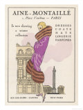 Buy Smart Winter Coat by Aine- Montaille of the Place Vendome at AllPosters.com