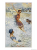 Buy Australian Girls Sport in the Pacific Surf at AllPosters.com