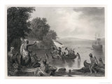 Buy Henry Hudson Discovers the Hudson River at AllPosters.com