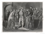 Buy Lord Thomas Fitzgerald Renounces His Allegiance to Henry VIII at AllPosters.com