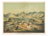 Salt Lake of Kiuk Kiol in the Valley of Karakasch Turkestan Giclee Print
