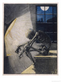 Buy The Invisible Man, Cover Illustration to an Early French Edition at AllPosters.com
