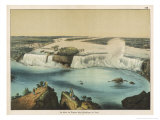 The Niagara Falls Between Canada and the United States, The American Fall Giclee Print