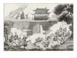 Shang Emperor Wu-Wang Alarms His Enemies with Loud Explosions