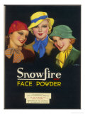 Buy Three Girls of the Ginger Rogers Era Who Use Snowfire Face Powder at AllPosters.com