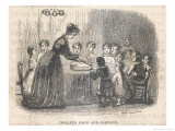 Buy Mama Serves the Twelfth Day Cake to a Party of Children at AllPosters.com