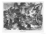 Buy John III Sobieski, King of Polandm Attacks the Turkish Army under Kara Mustapha Pashs at AllPosters.com