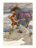 Peter Pan and Captain Hook Fight