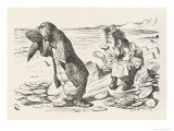 Buy The Walrus and the Carpenter the Walrus Eats the Last Oyster at AllPosters.com