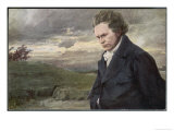 Buy Ludwig Van Beethoven Beethoven out for a Walk on a Windy Day at AllPosters.com