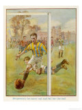 Boy Scores a Goal