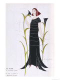 Buy Black Dress by Madeleine Vionnet Inspired by Recent Archaeological Discoveries in Egypt at AllPosters.com