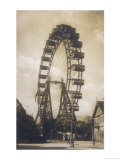 Buy Big Wheel Built by British Engineer Walter Bassett and Opened in the Prater Vienna on 21 June 1897 at AllPosters.com