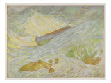 Buy Noah's Ark, The Ark Weathers Some Pretty Rough Weather as the Storm Build Up at AllPosters.com