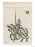 Knight in Battle-Dress with Lance