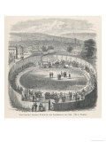Buy Trevithick's Latest Engine Known as the "Catch-Me-Who- Can" is the Centre-Piece at the Steam Circus at AllPosters.com