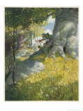 Buy Robin and His Companions Lend Aid to Will O' the Green in an Ambush at AllPosters.com