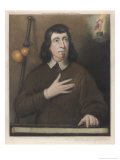 Buy John Milton English Poet Colour Portrait at AllPosters.com