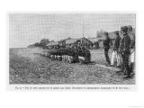 Buy Demonstration of the Aftermath of a Volley of Shots from Rifles Using Smokeless Powder. 2 of 2 at AllPosters.com