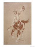 Buy Centaur with Recently Decapitated Victim and Stone Axe at AllPosters.com