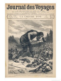 Buy Francophile Giant Drives Back the Saracens at AllPosters.com