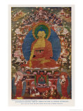 Buy Siddhartha Gautama the Buddha, Eighteenth Century Tibetan Temple Painting at AllPosters.com