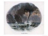 Buy An Electrical Storm at Sea with Two Waterspouts at AllPosters.com