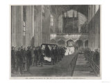 Prince Albert Consort to Queen Victoria Funeral Procession St.George's Chapel Windsor