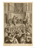 Catiline Plotting to Seize Power in Rome is Denounced in the Senate by Cicero