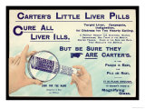 Liver Tablets, Advert for Carters Little Liver Pills