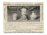 Advertisement for Clarke's 'Fairy' Aid to the Treatment of Influenza and Bronchitis Giclee Print