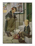 Buy Oliver Twist's First Meeting with the Artful Dodger at AllPosters.com