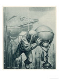 Buy Diver from a "Simon Lake" Submarine Placing a Mine in Channels Used by Enemy Ship 2 of 2 at AllPosters.com